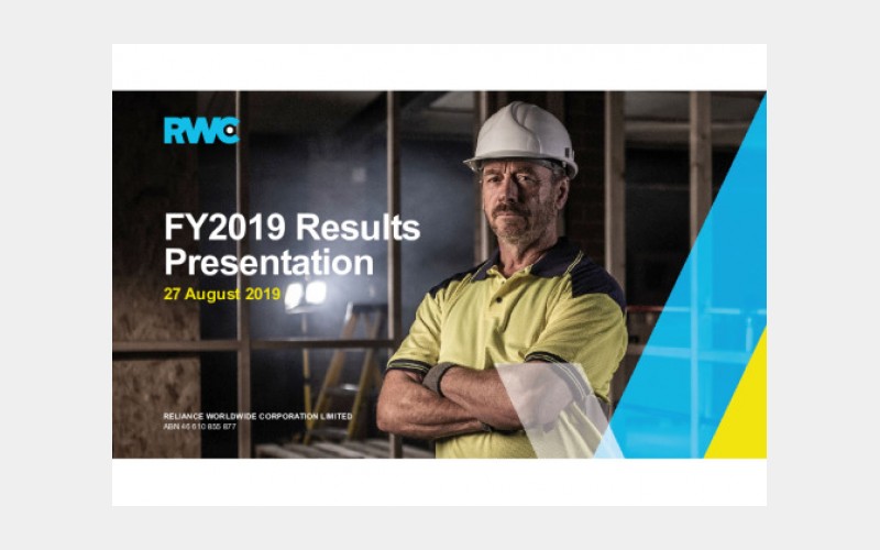 FY2019 Results Presentation