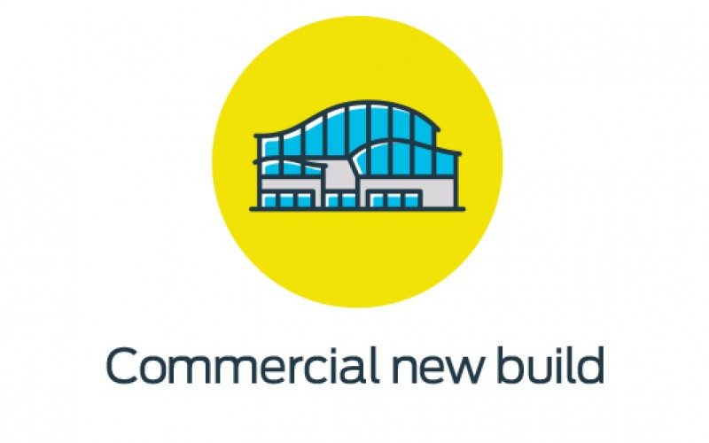 Commercial new build icon