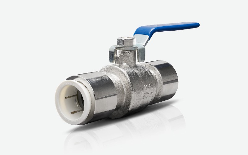 Nickel Plated Ball Valve  for Water – 15 & 22mm