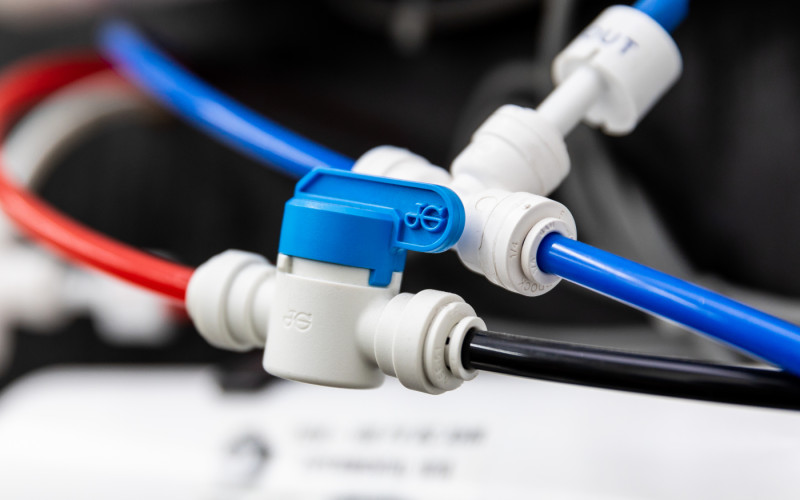 John Guest OD valve installation
