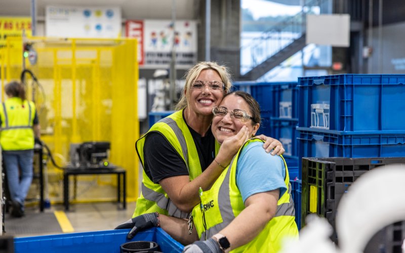 RWC manufacturing team members