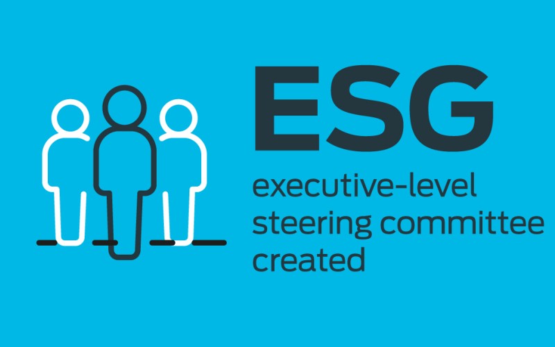 ESG executive-level steering committee created