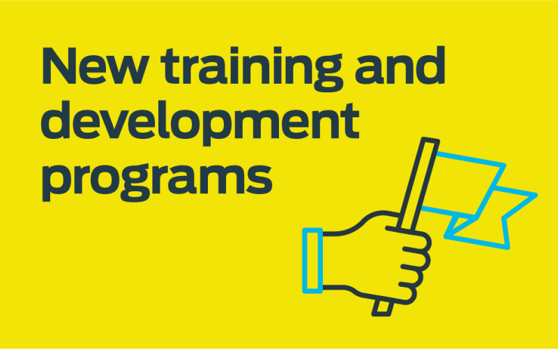 New training and development programs