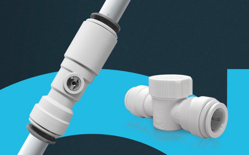 JG Speedfit push-fit plumbing and heating